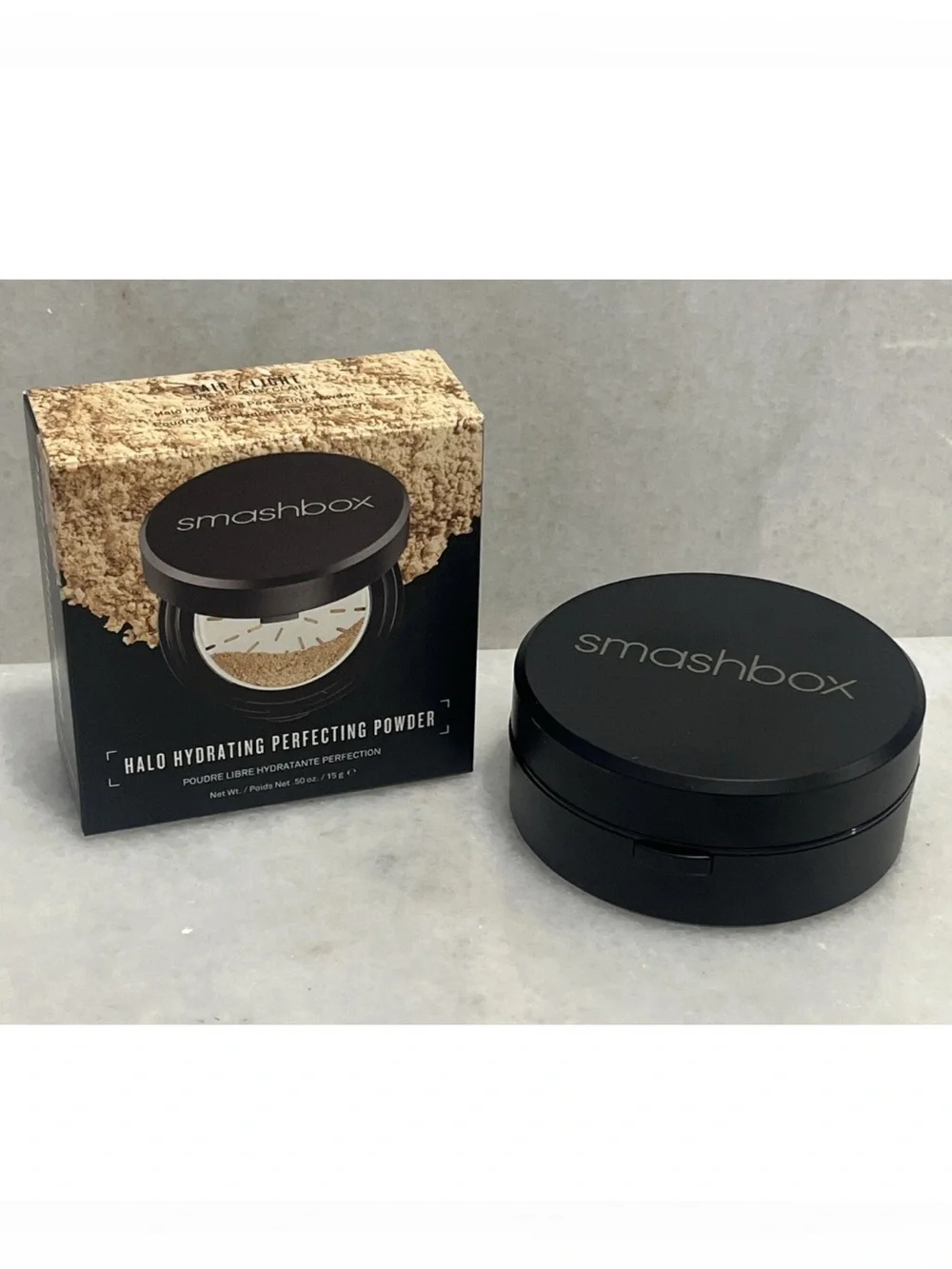 Smashbox Halo Hydrating Perfecting Powder - Fair / Light - 0.50 oz